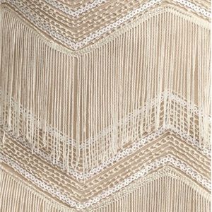 Lulu’s Soiree of the Decade White Sequin Fringe Two-Piece Mini Dress